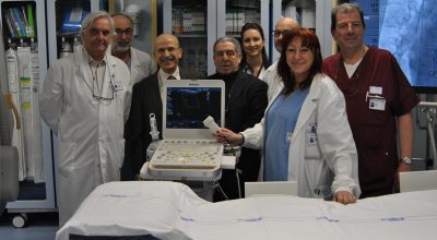 L’Associazione dei Cardiotrapiantati (ACTI) dona una particolare sonda ecocardiografica per attività del Dipartimento Cardio-Toraco-vascolare delle Scotte