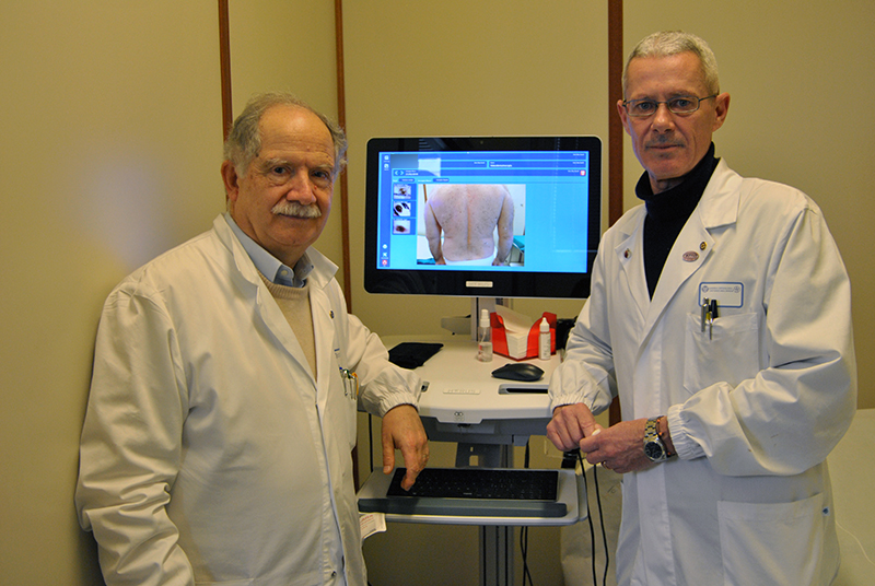 Dermatologia, operativi tre innovativi apparecchi per la diagnosi non invasiva del melanoma