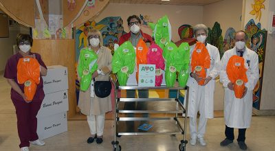 Festa di primavera nel Dipartimento Materno-Infantile, uova di Pasqua e regali per i piccoli pazienti da parte dell’Associazione Volontari Ospedalieri