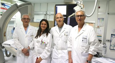 Cuore: eccezionale intervento con rimozione di voluminosa massa trombotica intracardiaca senza incisioni chirurgiche, in circolazione extracorporea con adattamento della macchina cuore-polmone