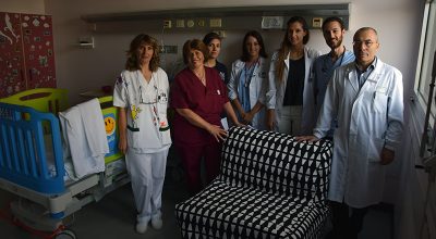 Venti poltrone-letto per i genitori dei piccoli degenti della Pediatria delle Scotte, il dono dell’Associazione Insieme per i Bambini onlus grazie al grande cuore dei senesi