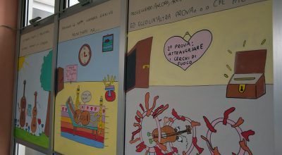 I disegni degli alunni delle scuole di Gambassi Terme e Montaione abbelliscono l’ingresso al Dipartimento della Donna e dei Bambini dell’Azienda ospedaliero-universitaria Senese
