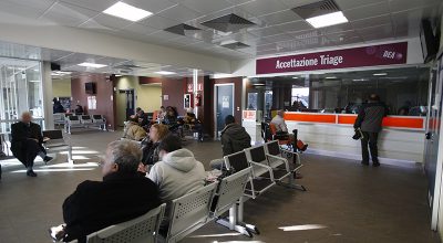 Pronto soccorso: picco di accessi in tre giorni con 587 persone tra il 12 e il 14 ottobre