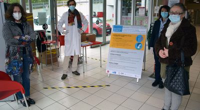 Al via la consegna delle mascherine della Regione Toscana da parte dei volontari dell’Aou Senese
