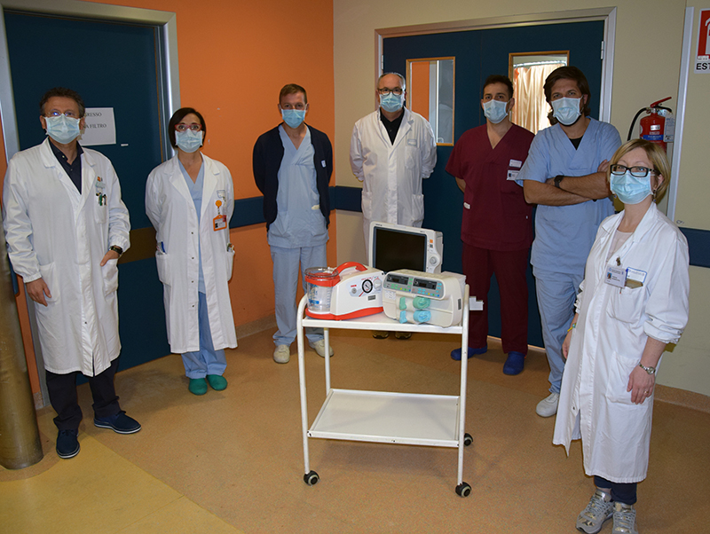 Importante donazione per il Team Emergenza Intraospedaliera dell’Aou Senese da parte della Regione Toscana attraverso la Rete Regionale Emergenza Intraospedaliera