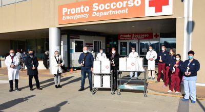Paziente guarito dal Covid-19 dona all’ospedale 100 bottiglie di Rosso di Montalcino DOC in segno di ringraziamento