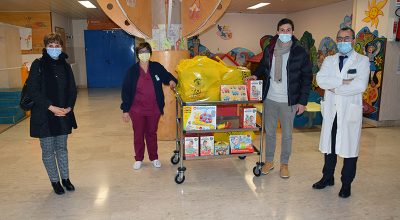 40 giochi per i bambini della Pediatria da parte dell’associazione culturale Terra e Gusto e dello studio di riabilitazione pediatrica Centro SPRINT Siena