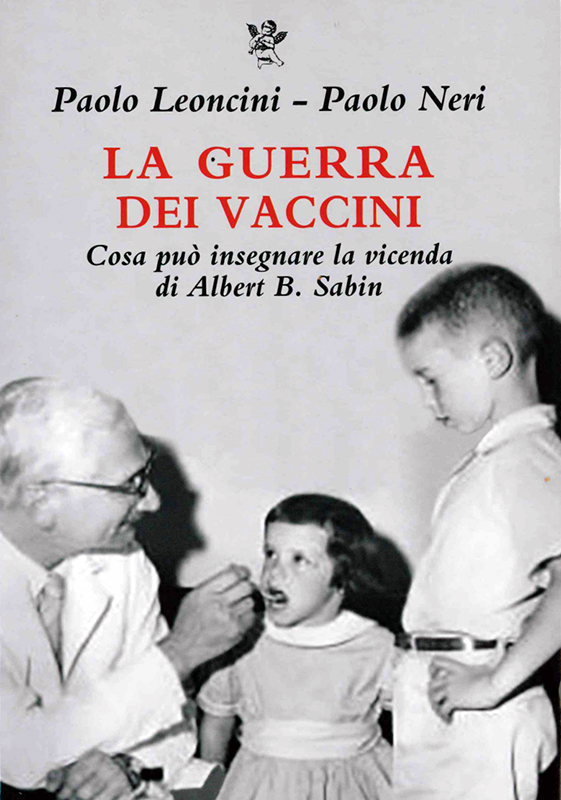 Copertina libro "La guerra dei vaccini"