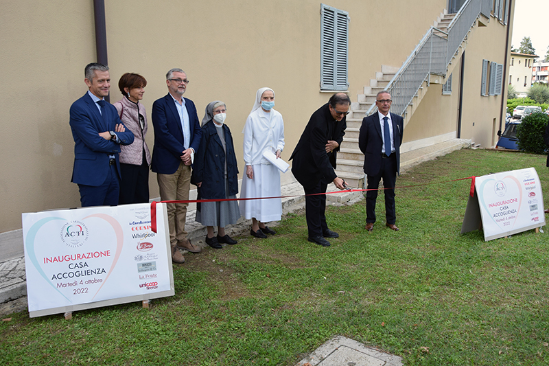 Inaugurazione della casa accoglienza di ACTI