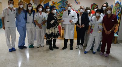 50esimo compleanno, il regalo è una donazione per i piccoli pazienti della Pediatria