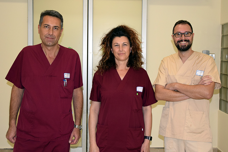 Giovanni Giacomini, Vanessa Pucci e Giacomo Bianchi