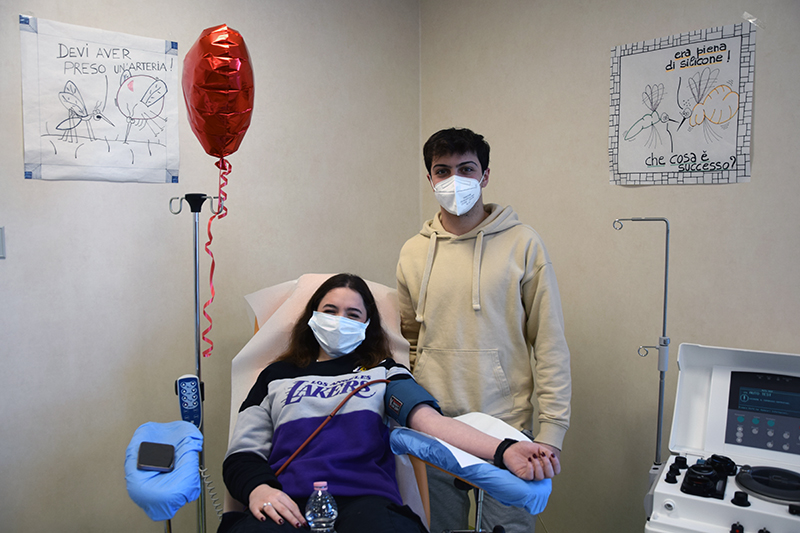 San Valentino: donazioni di sangue di coppia all'Aou Senese