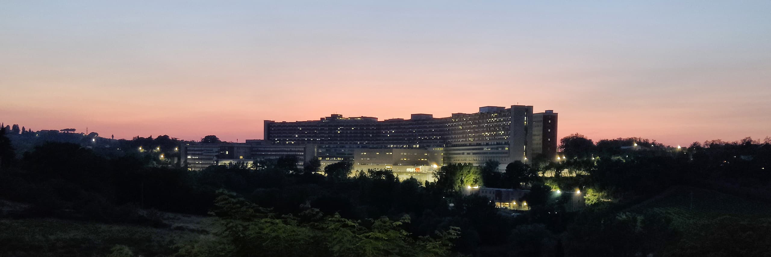 Azienda ospedaliero-universitaria Senese al tramonto