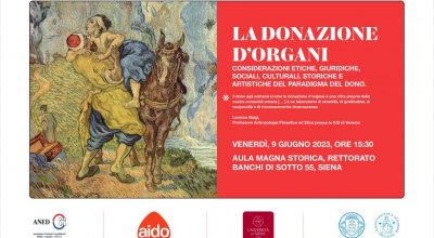 “La donazione d’organi: considerazioni etiche, giuridiche, sociali, culturali, storiche e artistiche del paradigma del dono”