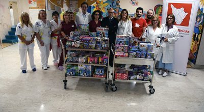 ToscanaBricks dona 100 scatole di costruzioni per i bambini ricoverati all’Aou Senese