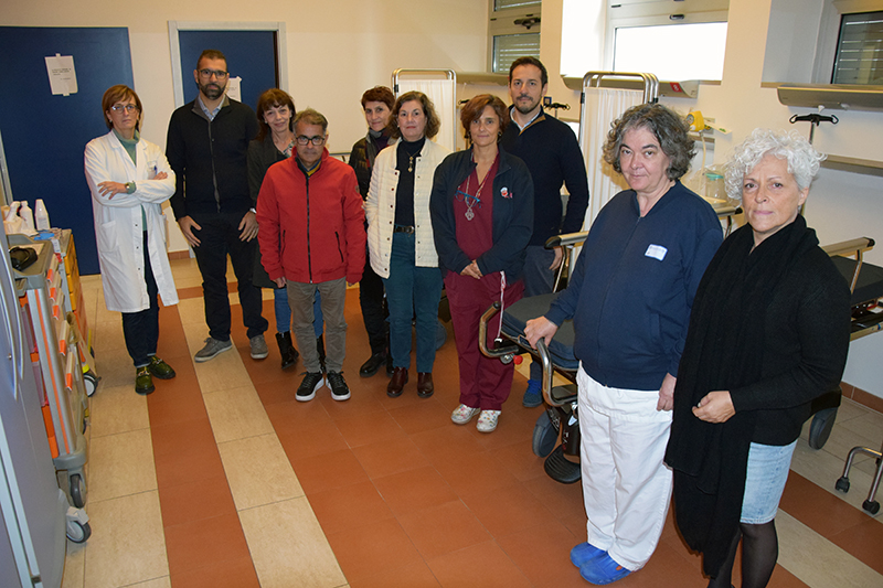 Discharge room, l’Aou Sassari in visita all’Aou Senese