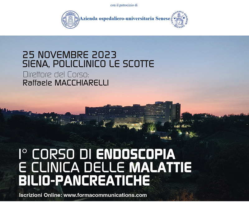 1° Corso di endoscopia e clinica delle malattie bilio-pancreatiche