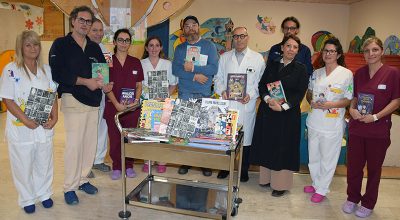 Siena Comics dona 60 fumetti al Dipartimento della Donna e dei Bambini dell’Aou Senese
