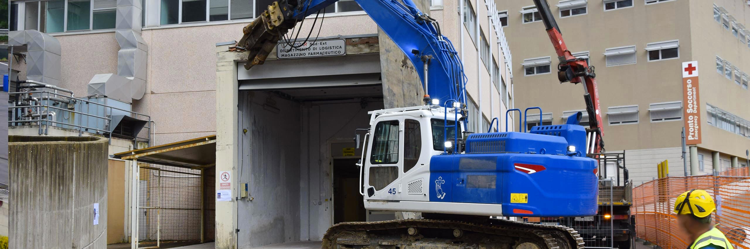 Lotto volano inizio lavori