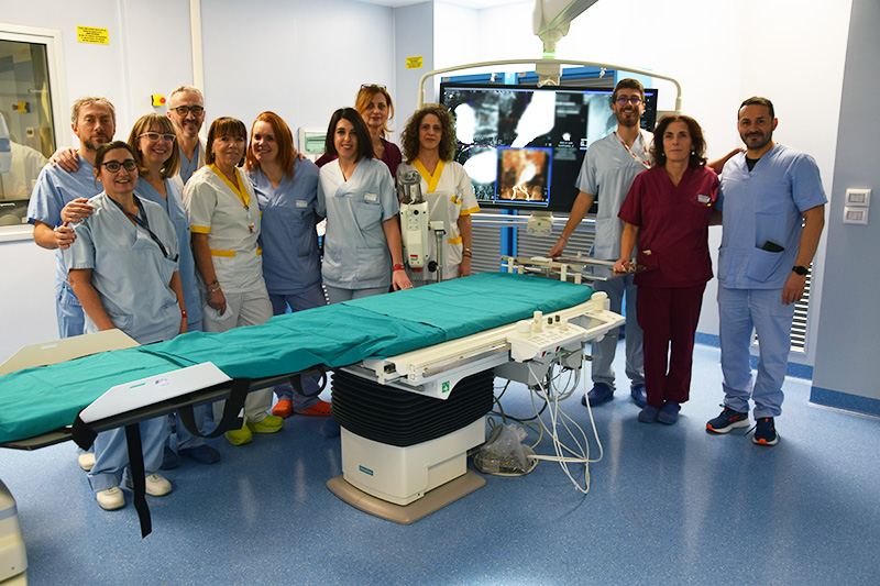 Operativa la nuova sala angiografica: primo step per la realizzazione del polo angiografico