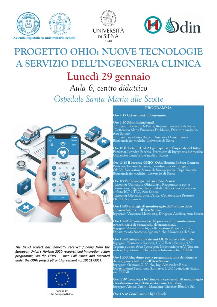 Presentazione dei risultati del progetto OHIO all’Aou Senese