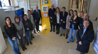 Potenziato il servizio di emergenza intraospedaliera con l’allestimento di 10 postazioni salvavita dotate di defibrillatore all’ospedale Santa Maria alle Scotte