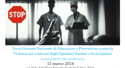Terza Giornata di educazione e prevenzione contro la violenza nei confronti degli operatori sanitari e socio-sanitari