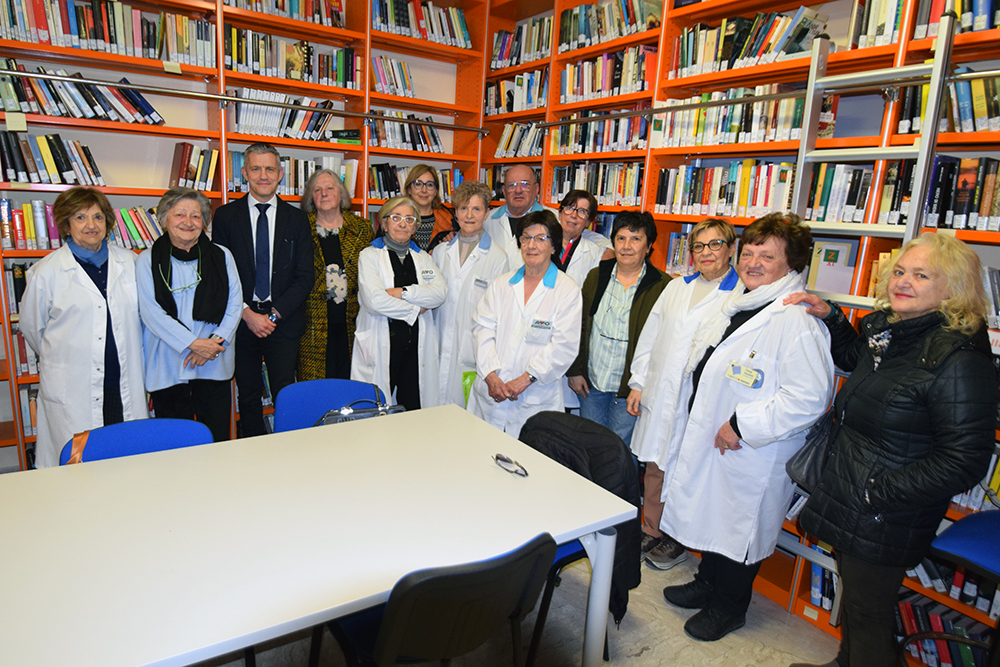 “Leggere in ospedale” con la Biblioteca ospedaliera