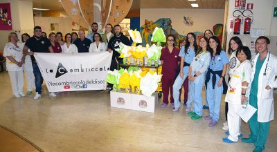 Combriccola del Disco dona le uova di Pasqua ai bambini ricoverati all’Aou Senese