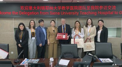 Collaborazione internazionale: missione in Cina per una delegazione dell’Aou Senese