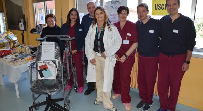 Biblioteca Ospedaliera, con AVO e AUSER donati oggetti utili ad alcuni reparti