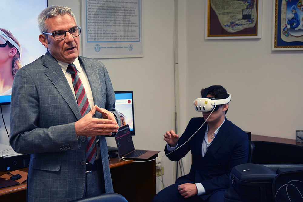 Visori 3D, al via il progetto di realtà virtuale per la terapia immersiva