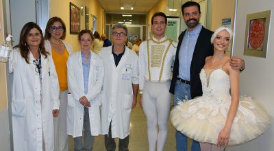 Iniziativa solidaristica di umanizzazione delle cure “Danza in Corsia” per i pazienti del day hospital oncologico grazie alla generosità della Compagnia “Balletto di Siena”