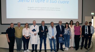 Nuovo progetto di umanizzazione delle cure, tra innovazione e cultura dal titolo “Siena ti accoglie con il cuore”