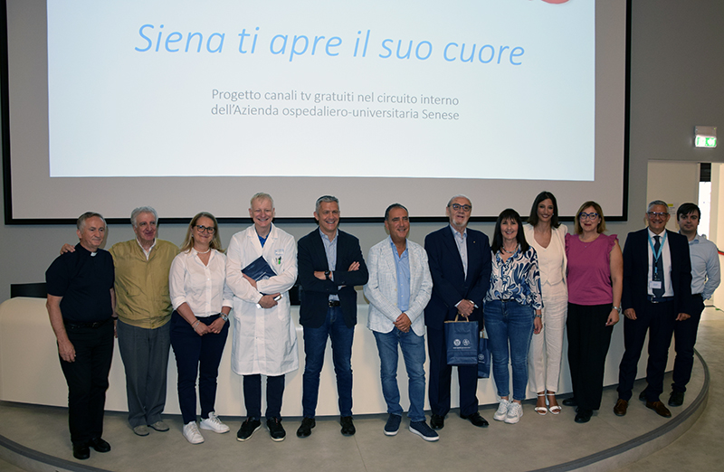 Nuovo progetto di umanizzazione delle cure, tra innovazione e cultura dal titolo “Siena ti accoglie con il cuore”