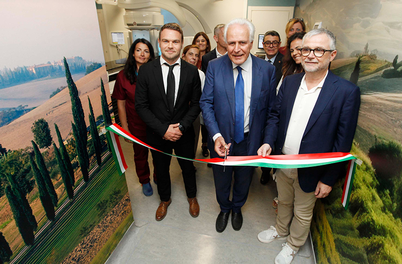 Inaugurato il nuovo acceleratore lineare della Radioterapia