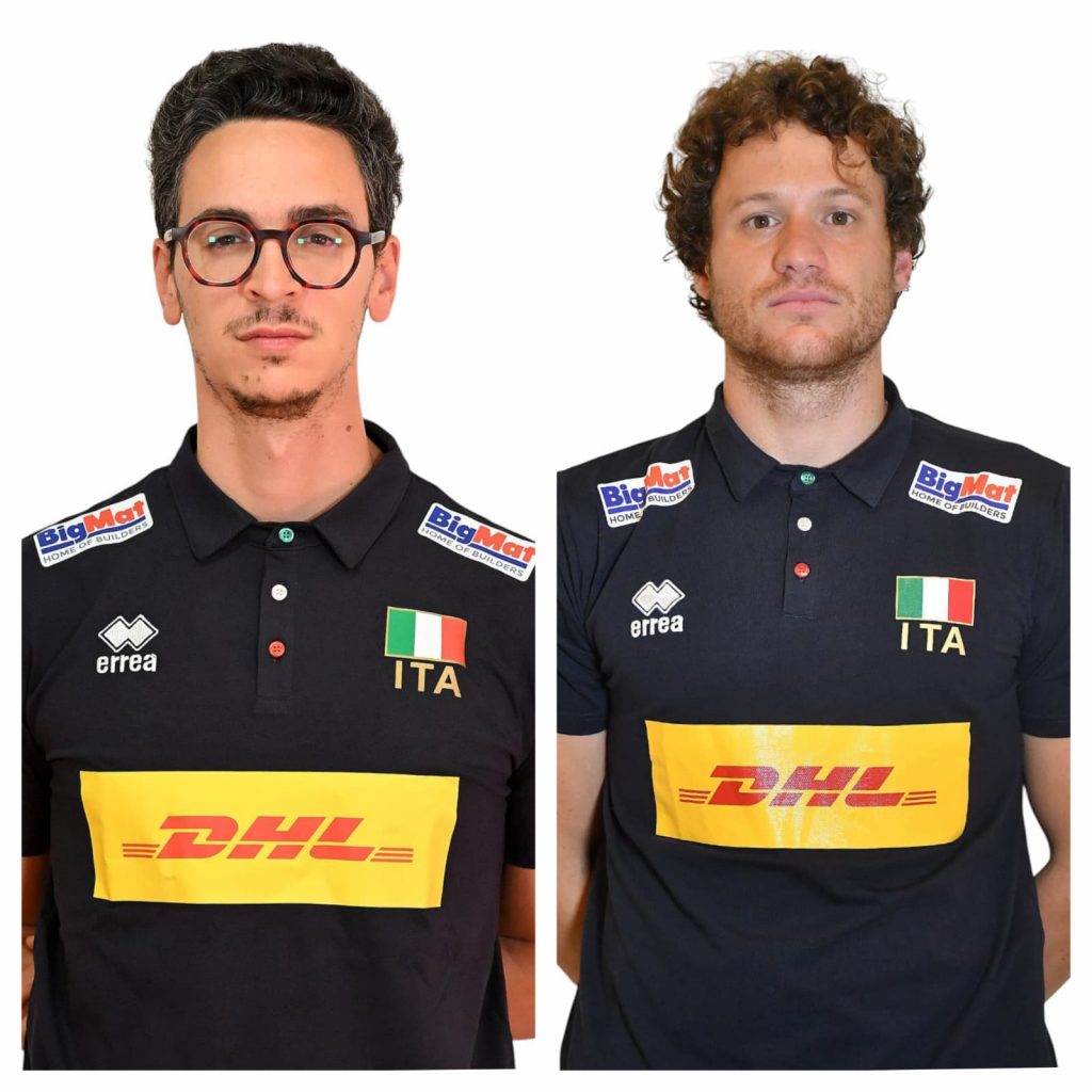 I dottori Alex Boncompagni e Riccardo Mei a medaglia con le Nazionali giovanili di Pallavolo maschile