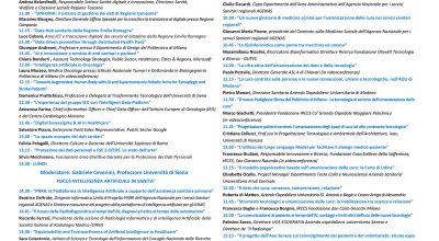Convegno scientifico nazionale: “Il dato in sanità – Data Driven Healthcare: sfide e opportunità di una sanità in continua evoluzione”, terza edizione
