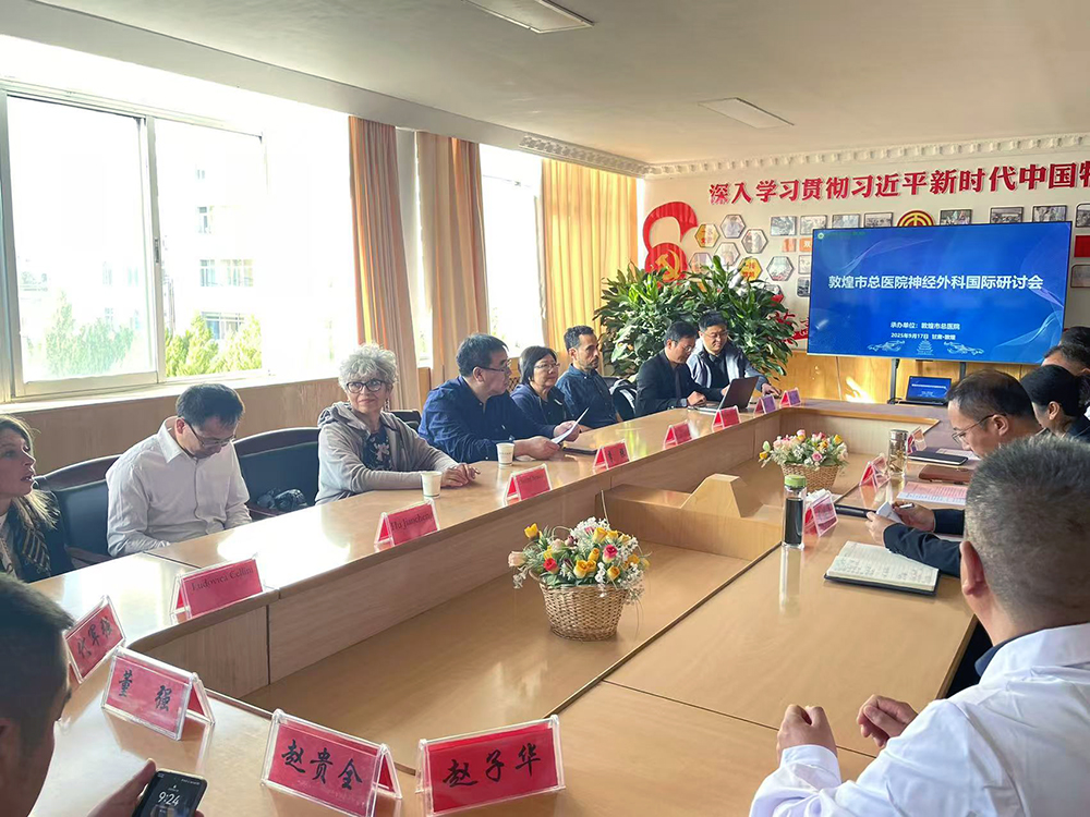 Importante missione in Cina per le dottoresse Sandra Bracco, direttrice della Neuroradiologia diagnostica e terapeutica, e Ludovica Cellini della Neurochirurgia