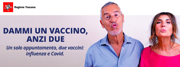Campagna Regione Toscana Dammi un vaccino